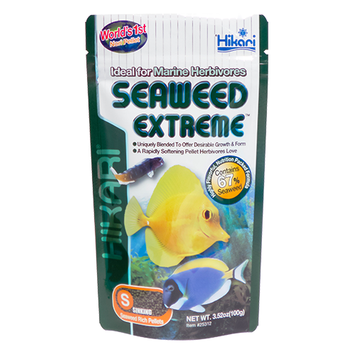 Hikari Seaweed Extreme Small Sinking Pellets 3.5 oz