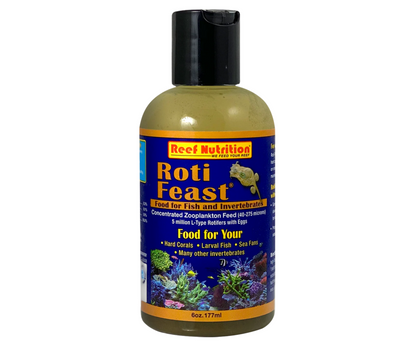Roti Feast Plankton Feed - 6oz Bottle