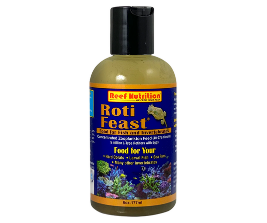 Roti Feast Plankton Feed - 6oz Bottle