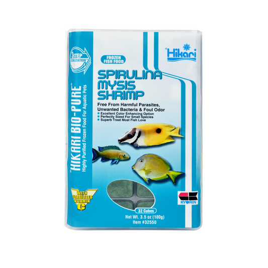 Hikari Spirulina Mysis Shrimp Cubes 3.5oz