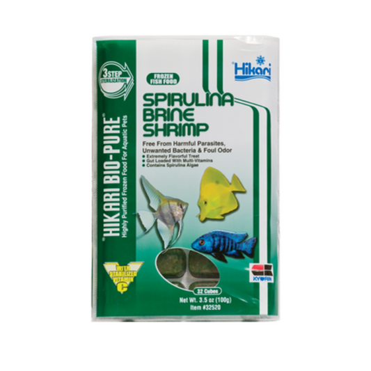Hikari Bio-Pure Frozen Spirulina Brine Shrimp
