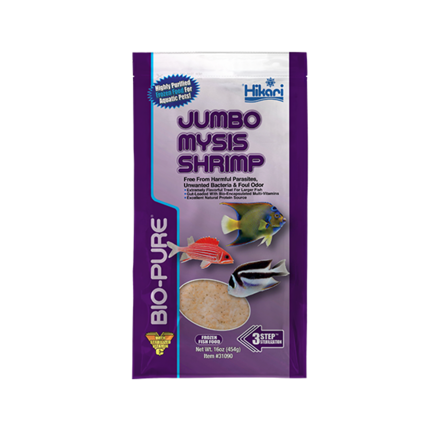 Hikari Jumbo Mysis Shrimp - 4oz